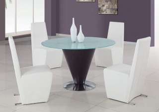 Stylish Leatherette Dining Chair