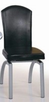 Tubular Steel Frame Construction Dining Side Chair