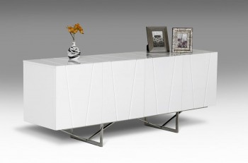 Unique Design Four Door Buffet with Stainless Steel Legs Unique Design Four Door Buffet with Stainless Steel Legs