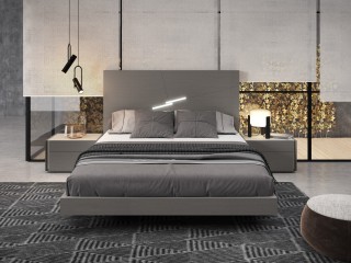 Low Profile Design Master Bedroom with Matching Set Pieces