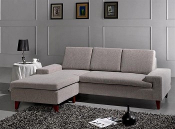 Exclusive Micro Suede Fabric Corner Couch
