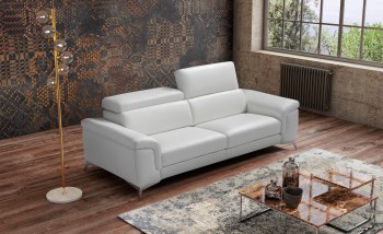 Modern Living Room Sofa in Italian Leather