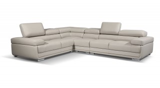 Elegant All Real Leather Sectional