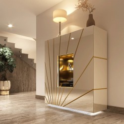 Contemporary Unique Design Luxury Dining Room Set