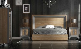 Stylish Wood Elite Platform Bed with Extra Storage