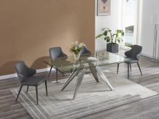 Exquisite Glass Top Dining Room Design Exquisite Glass Top Dining Room Design