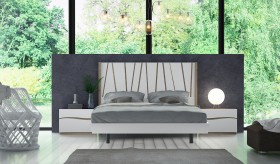 Unique Wood Luxury Platform Bed with Extra Storage