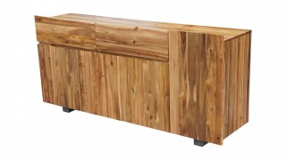 Live Edge Acacia Wood Buffet