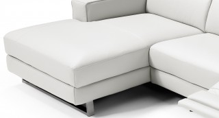 Luxurious Full Italian Leather L-shape Furniture