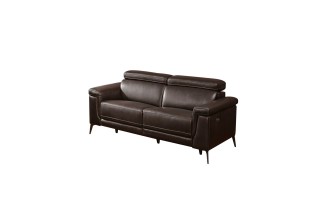 Contemporary Leather Sofa Set