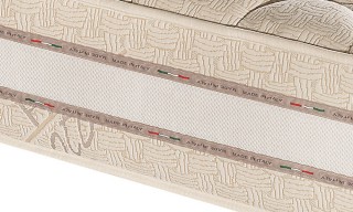 Italian Made Memory Foam Mattress with Bio Cotton Fabric