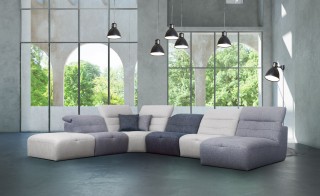 Fashionable Corner Sectional L-shape Sofa