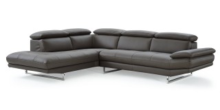 Adjustable Advanced Italian Leather Corner Couch