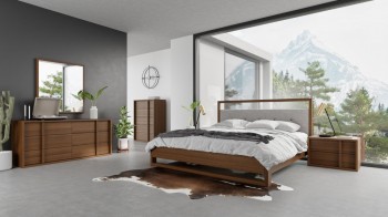 Fashionable Fabric Contemporary Master Bedroom Designs