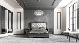 Unique Leather Designer Bedroom Furniture Sets