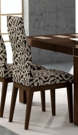Irene Contemporary Fabric Dining Room Chair Irene Contemporary Fabric Dining Room Chair