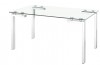 Roca Dining Table with Chromed Steel Legs