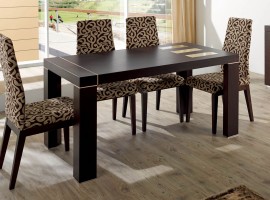 Spain Made Coffe Color Dining Room Table