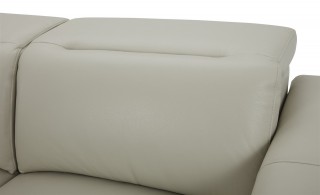 Contemporary Leather Sofa Set on Chrome Frame