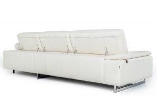 Bright Refreshing Look Sectional with Extra Padded Cushions