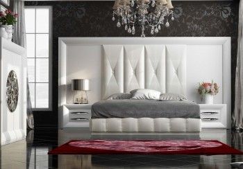 Overnice Leather Elite Platform Bed