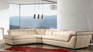 Advanced Adjustable Leather Corner Sectional Sofa