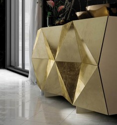 Gold Ultra Contemporary Buffet