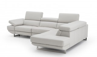 Advanced Adjustable Full Leather Corner Couch