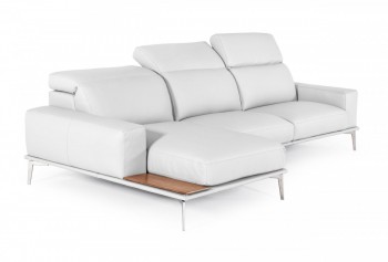 Graceful Designer Leather Sectional