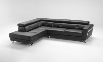 Advanced Adjustable Leather Corner Sectional Sofa