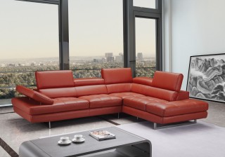 Contemporary Style Tufted Corner Sectional L-shape Sofa