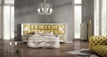 Made in Spain Leather High End Bedroom Furniture