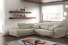 Graceful Leather Corner Sectional Sofa