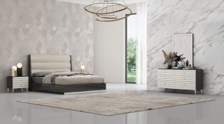 Fashionable Leather Luxury Bedroom Furniture