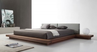 Overnice Leather High End Platform Bed