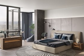 Exclusive Quality Elite Modern Bedroom Set