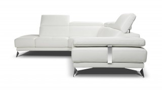 Overnice Tufted Full Italian Leather L-shape Furniture