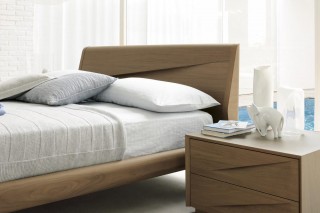 Made in Italy Wood Designer Bedroom Furniture Sets with Optional Storage System