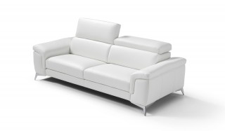 Modern Living Room Sofa in Italian Leather