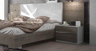 Made in Spain Wood Luxury Platform Bed
