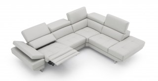 Advanced Adjustable Full Leather Corner Couch