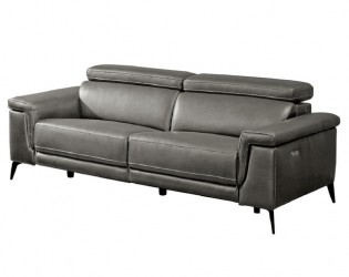 Evolve Contemporary Leather Sofa Set