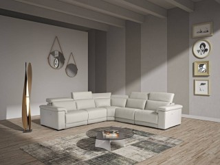 Elite Reclining Sectional Lounge with Adjustable Headrests