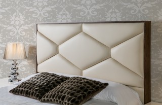 Leather Headboard High End Bedroom Furniture