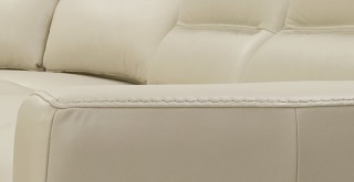 Advanced Adjustable Top Grain Leather Sectional