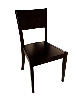 Corrina Dark Brown Wooden Chair