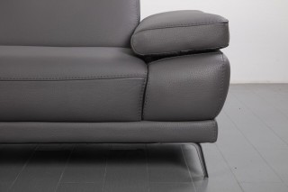 Luxury Sectional Upholstered in Real Leather