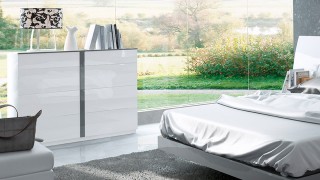 Made in Spain Wood Design Bedroom Furniture feat Light