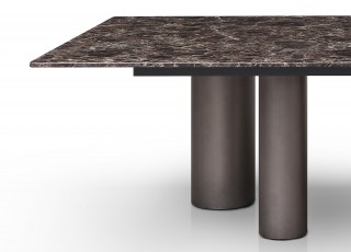 Five Piece Rich Chocolate Brown Dining Set