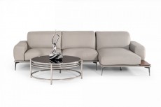 Unique Quality Leather L-shape Sectional Unique Quality Leather L-shape Sectional
